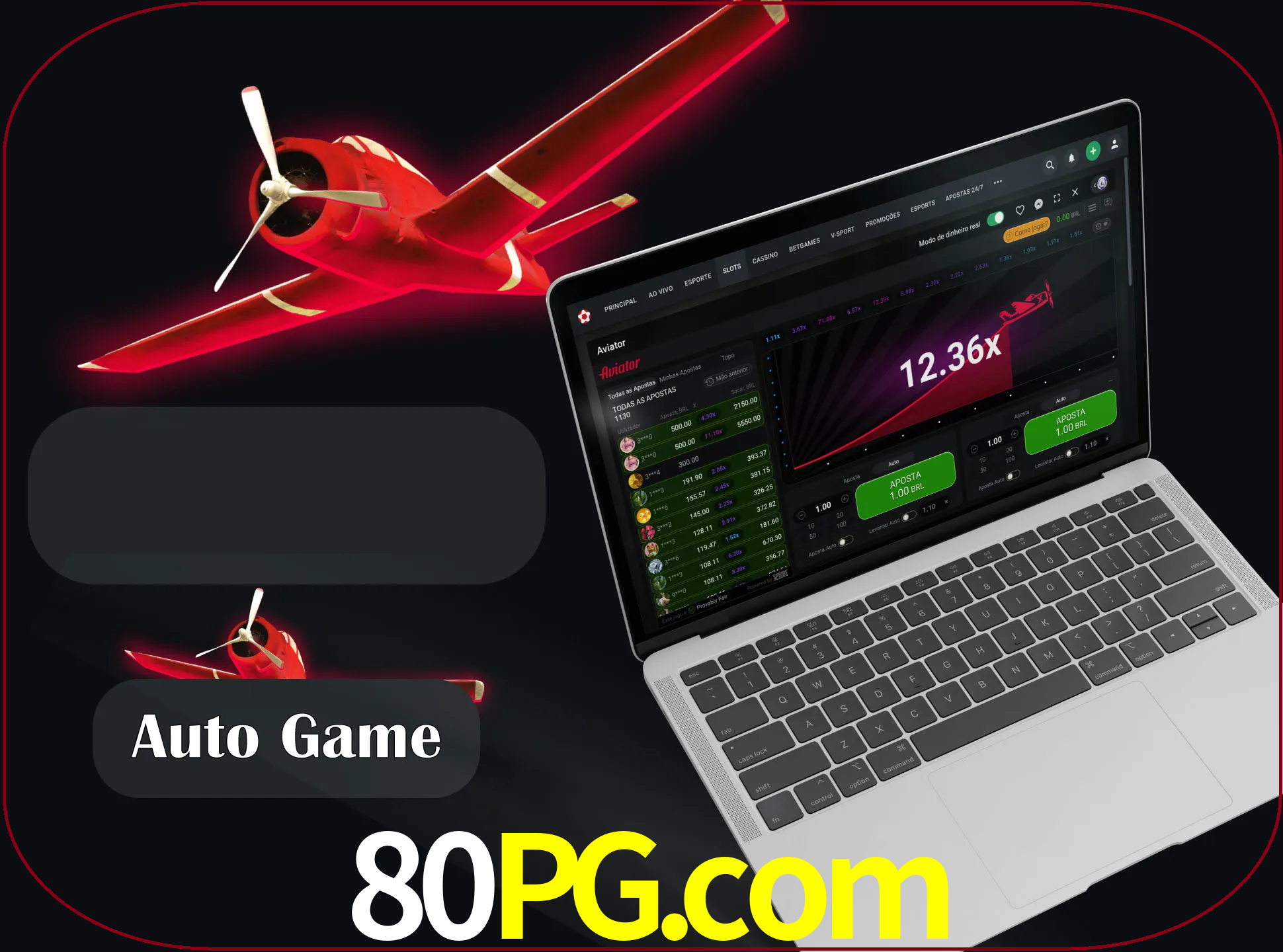No modo automático, os jogos apostam e sacam seu dinheiro automaticamente.
