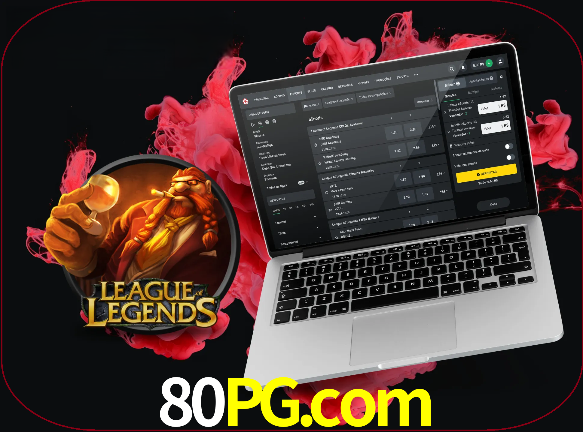 Se é um fã deste jogo, muitos torneios fantásticos que o vão surpreender estão disponíveis no 80pg.
