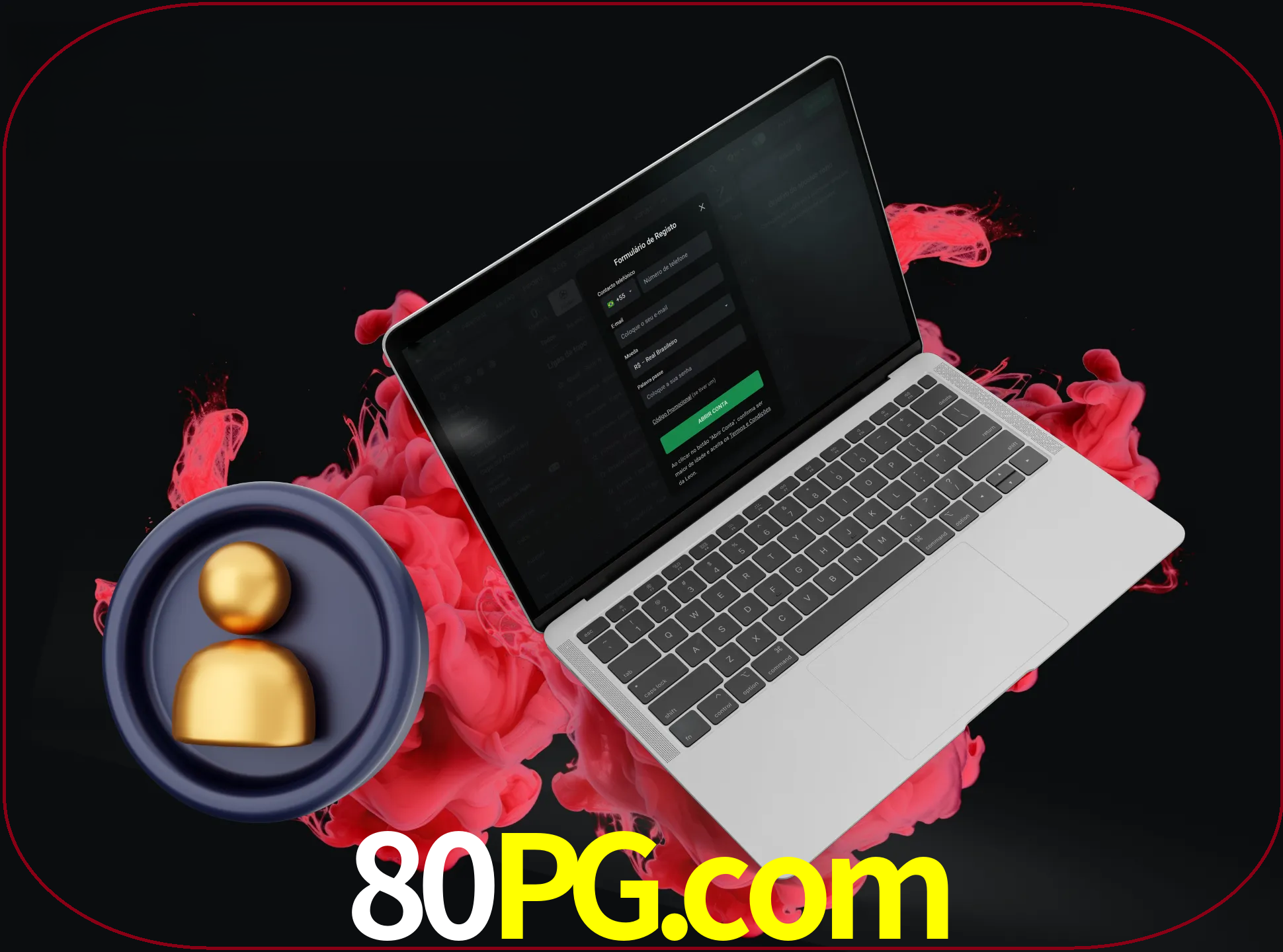 No cabeçalho do site 80pg, clique no botão que o levará a um formulário especial onde terá de introduzir as suas informações actuais.