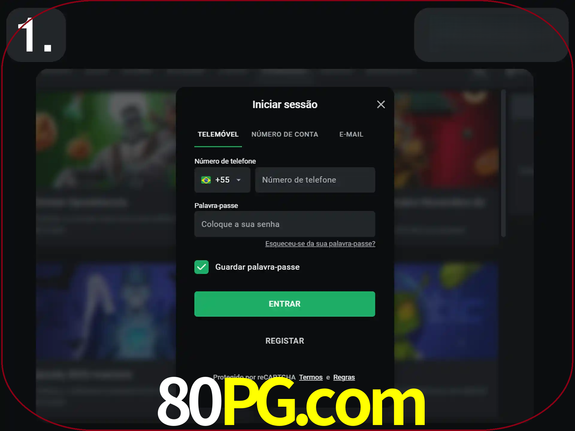Acesse o site.
